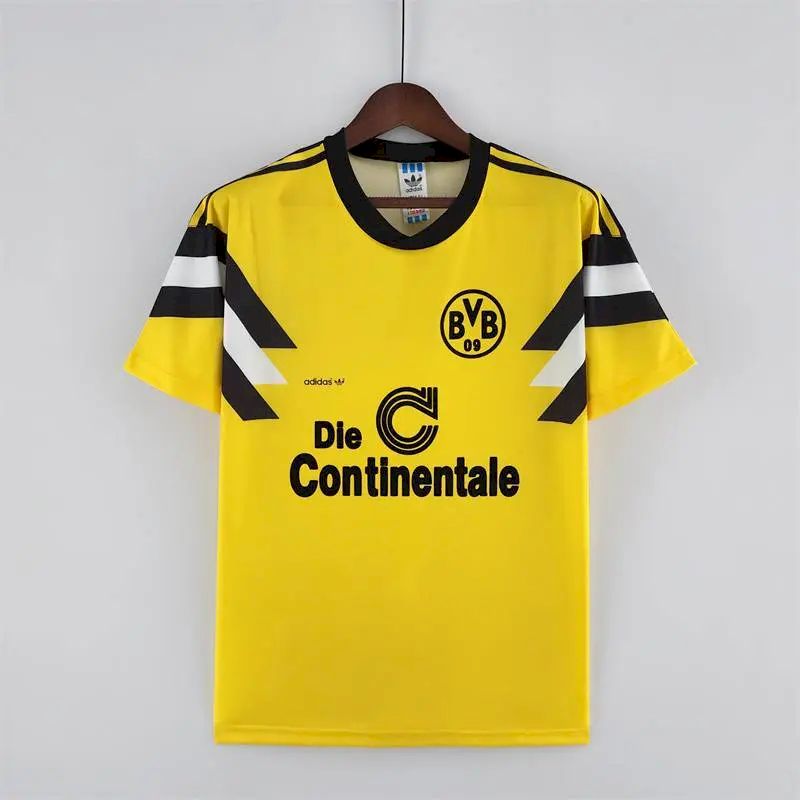 Borussia Dortmund Maillot Domicile 1989/90