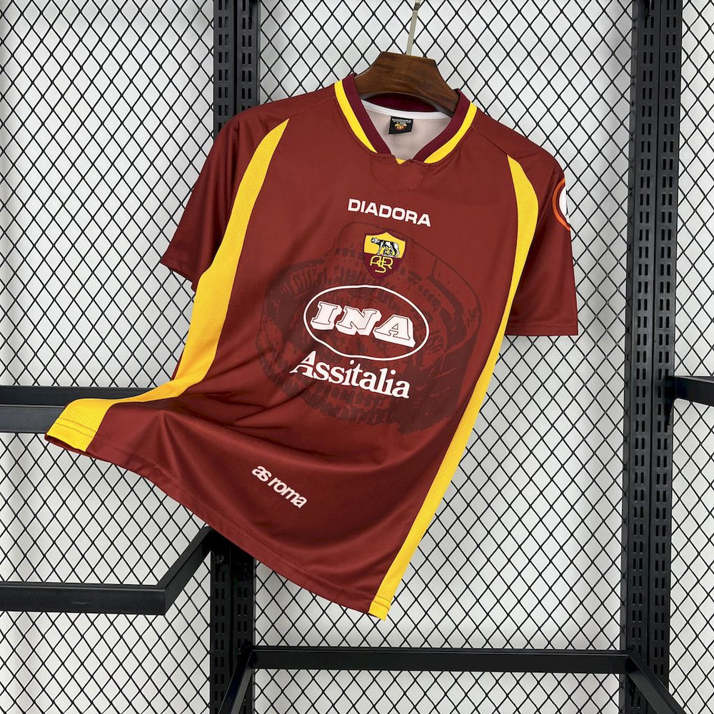 A S Roma Maillot Domicile 1997/98