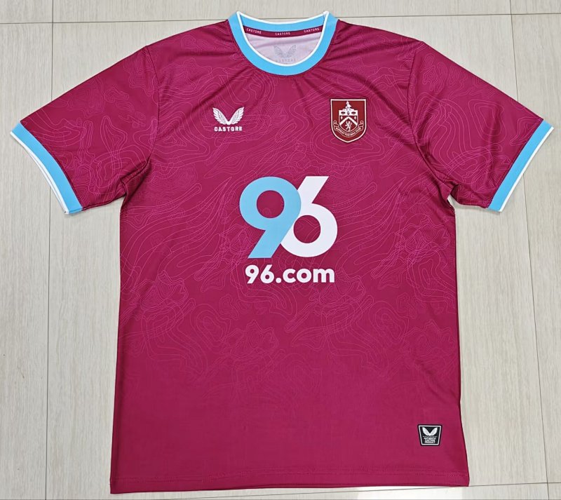 Maillot Burnley 2025/26 Domicile – vue de face