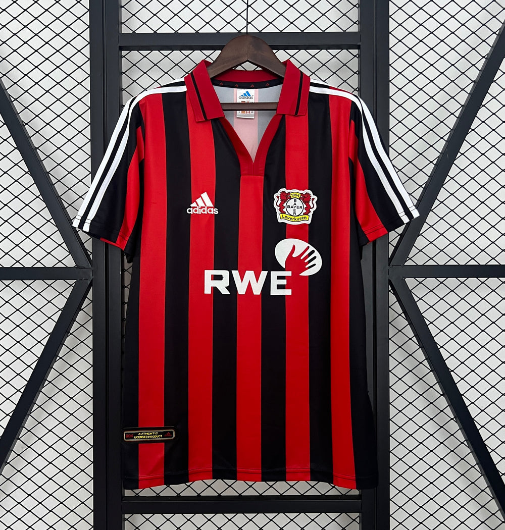 Bayer Leverkusen Maillot Domicile 2001/02