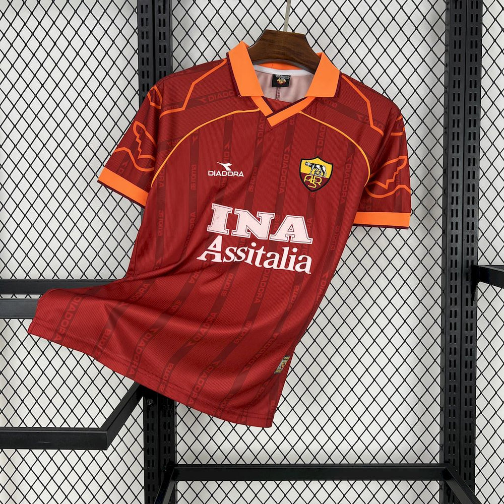 A S Roma Maillot Domicile 1999/00