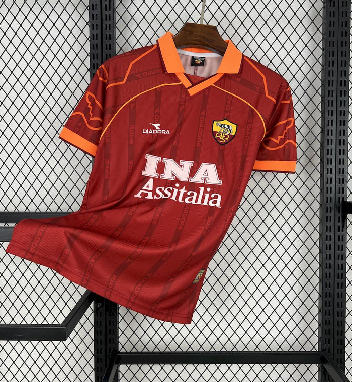 A S Roma Maillot Domicile 1999/00