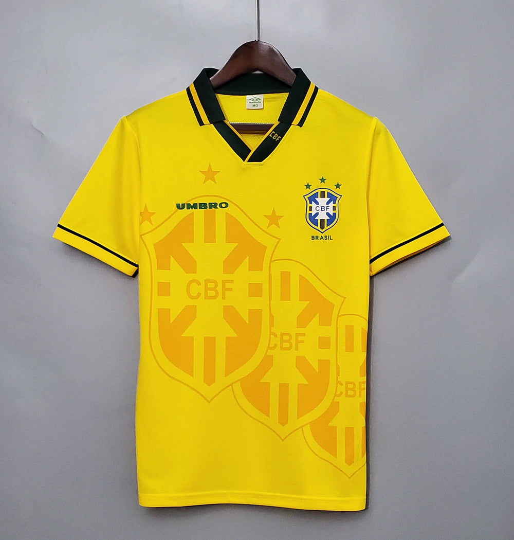 Bresil Maillot Domicile 1994