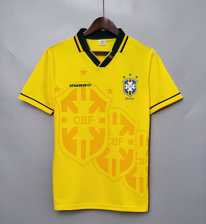 Bresil Maillot Domicile 1994