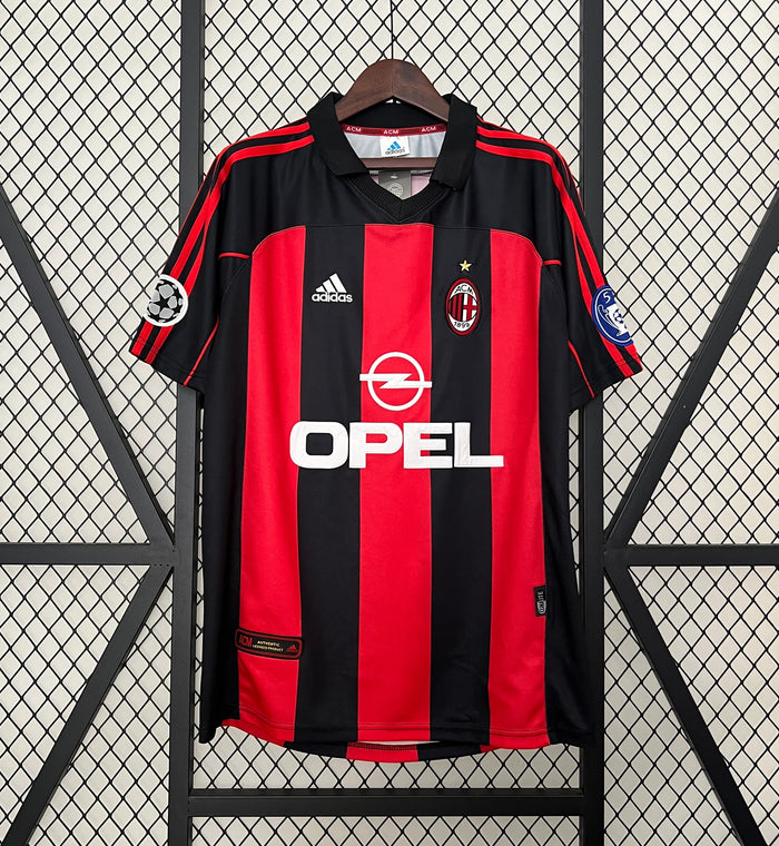 AC Milan Maillot Domicile 2000/01