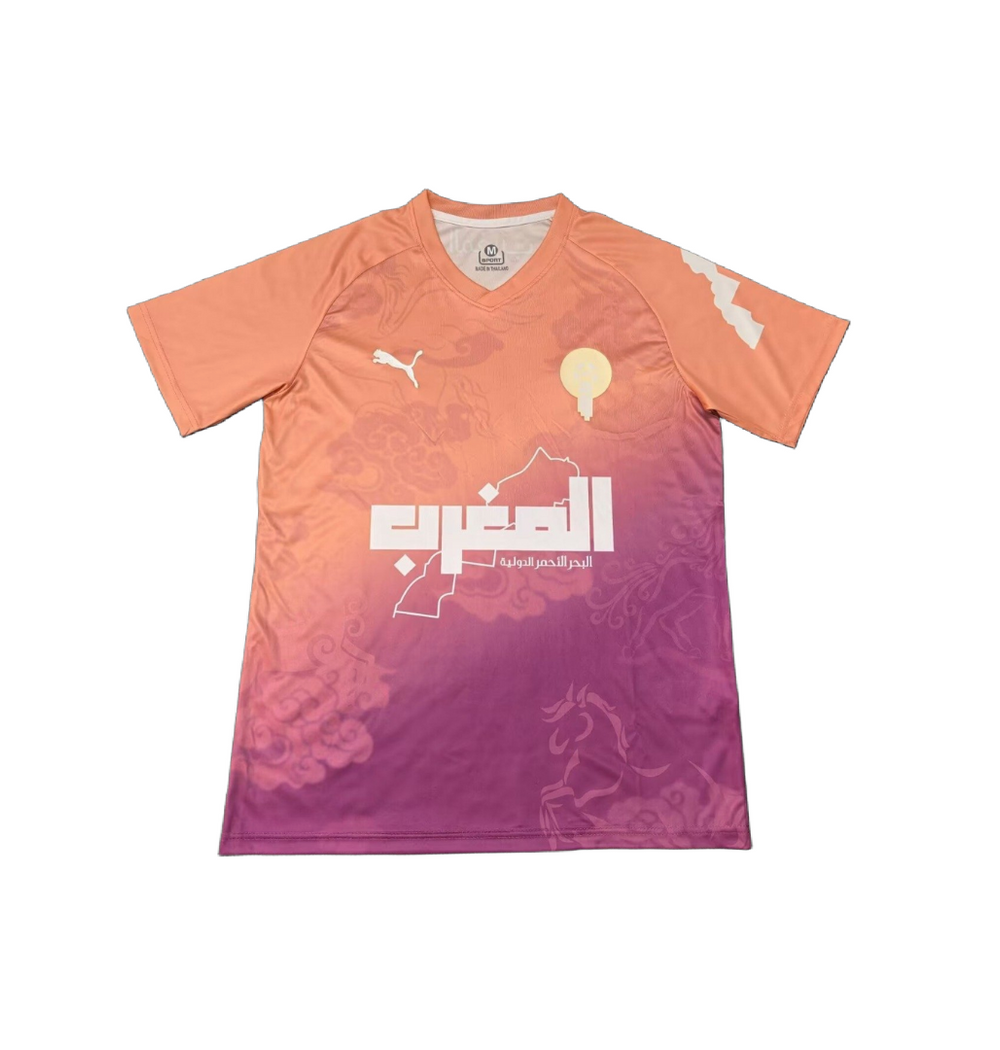 Maillot Maroc Concept 2025 — Atlas Lions Design Exclusif — Vue arrière