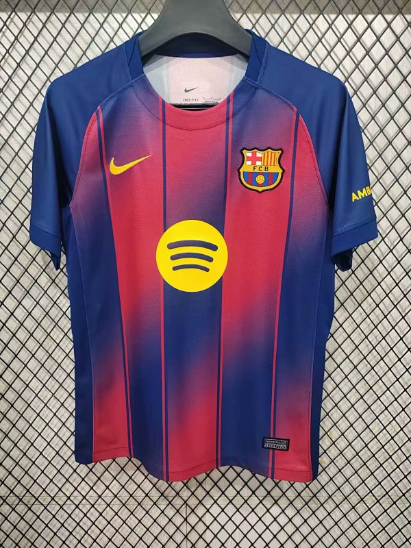 Maillot FC Barcelone 2025/26 Domicile – vue de face