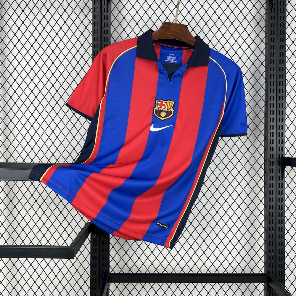 FC Barcelone Maillot Domicile 2001/02