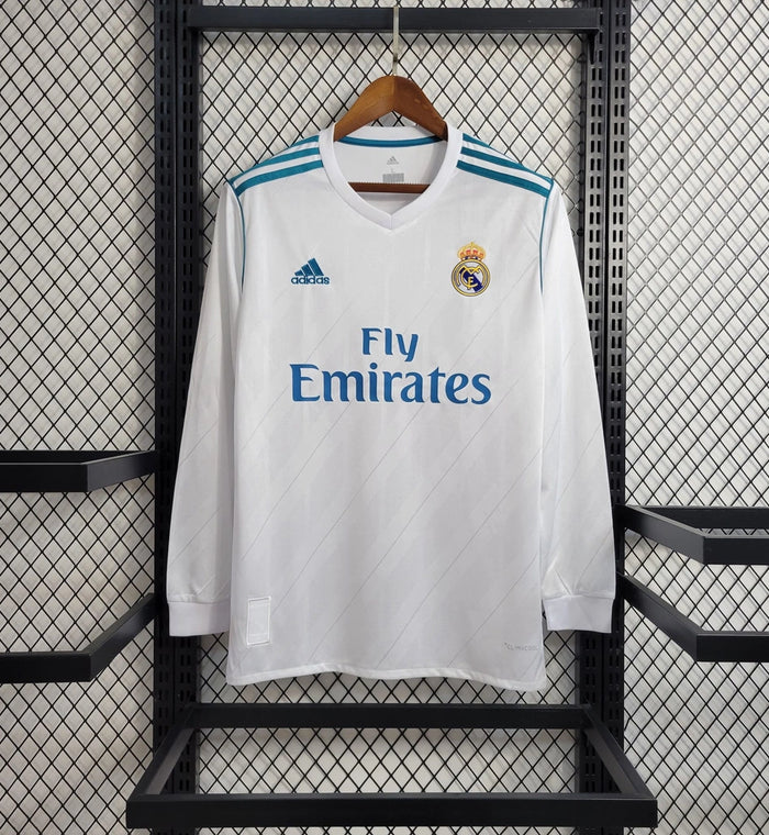 Real Madrid Maillot domicile manches longues 2017/18