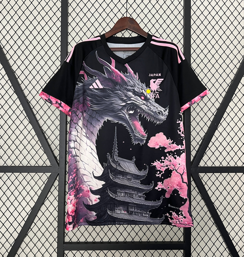 Maillot Japon Concept Dragon Noir 2024 — Edition Mythologie — Vue arrière