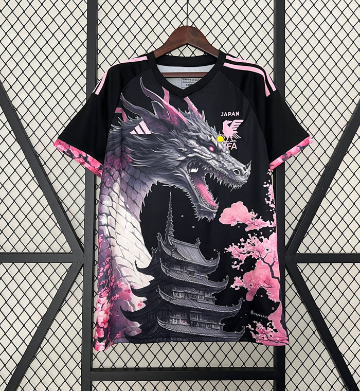 Maillot Japon Concept Dragon Noir 2024 — Edition Mythologie — Vue arrière