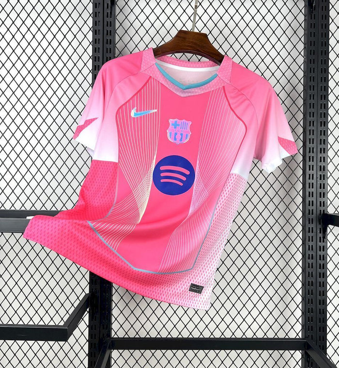 Maillot Barcelone Concept Rose 2025/26 — Design Avant-Garde — Vue arrière