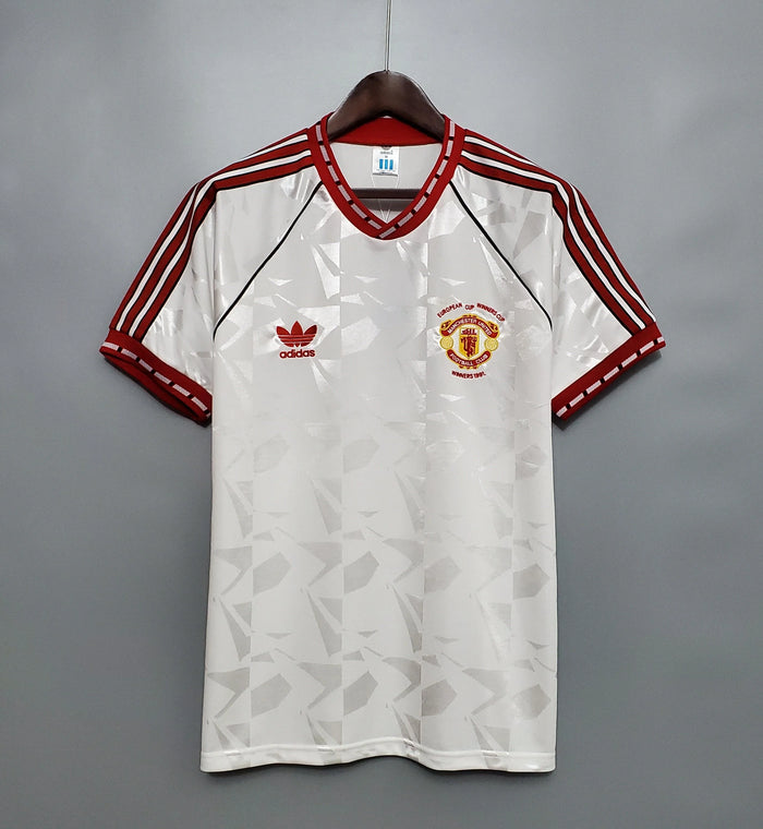 Manchester United Maillot Extérieur 1991/92