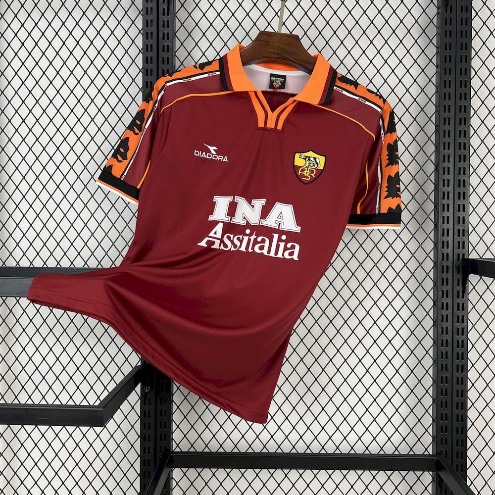 A S Roma Maillot Domicile 1998/99