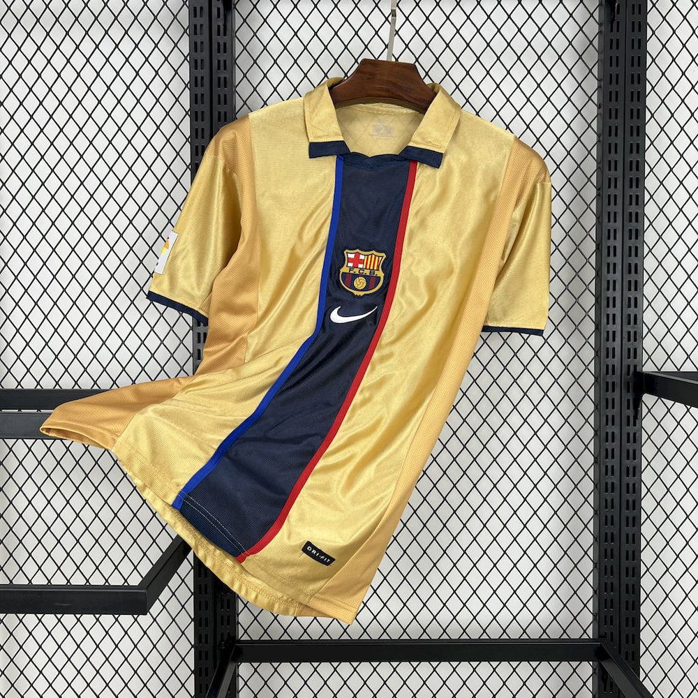 FC Barcelone Maillot Extérieur 2001/02