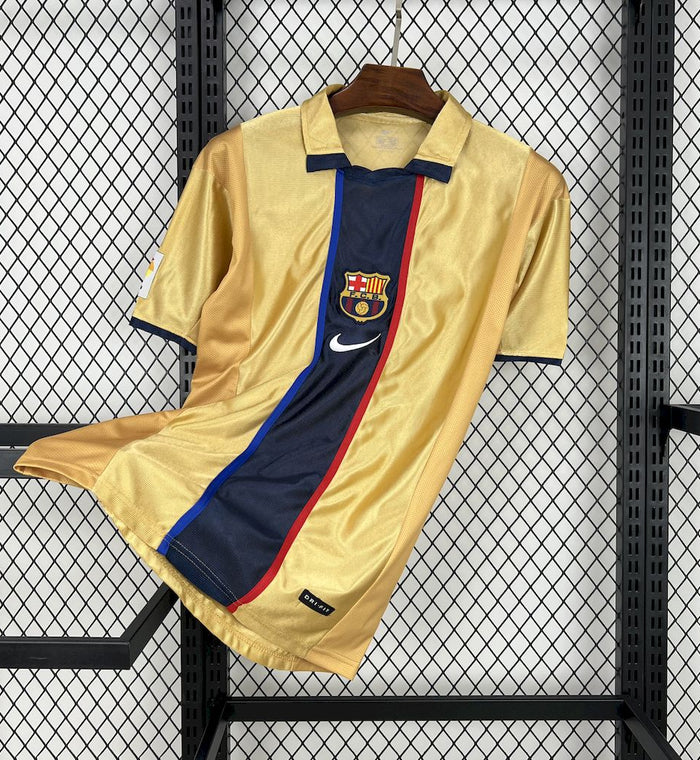 FC Barcelone Maillot Extérieur 2001/02