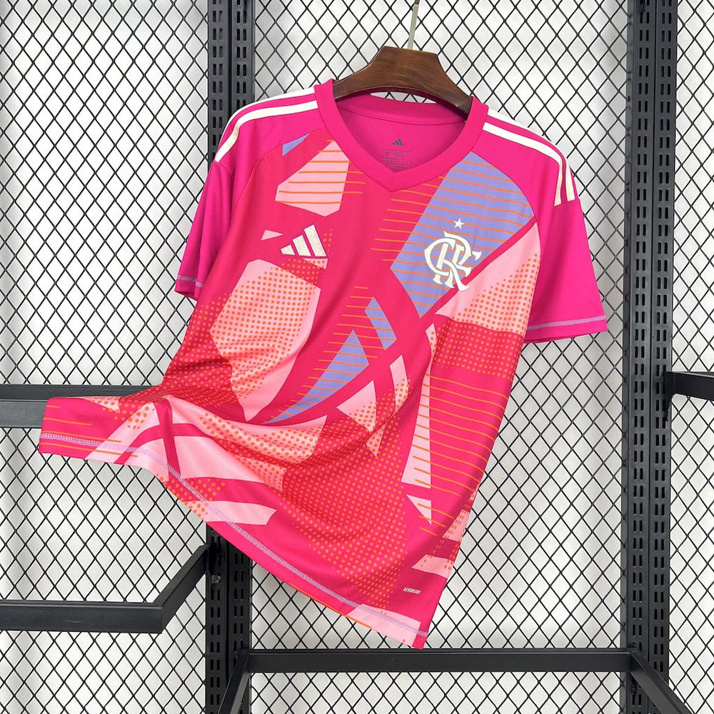 CR Flamengo — Maillot Gardien 2025/26 – vue de face