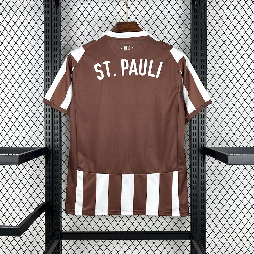 Maillot St. Pauli 2025/26 Domicile – vue de face
