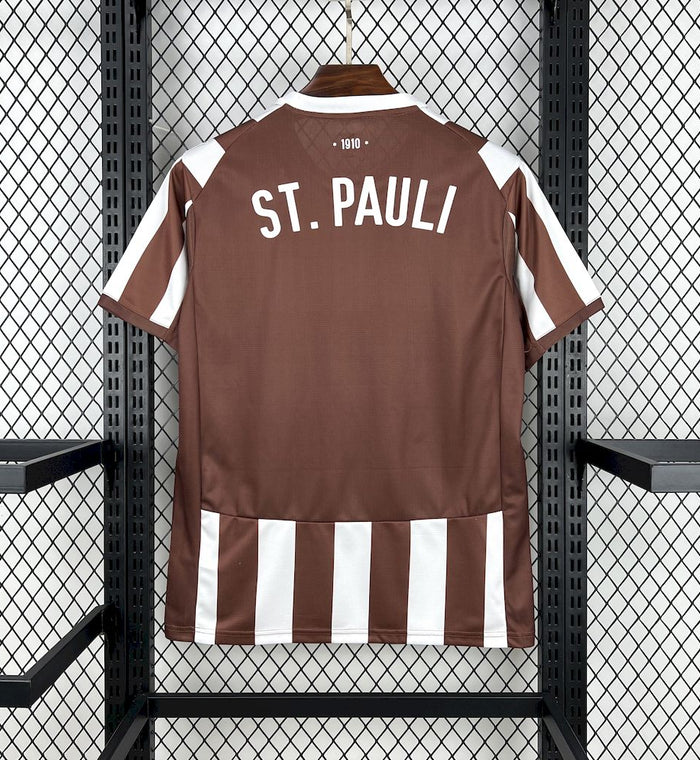 Maillot St. Pauli 2025/26 Domicile – vue de face