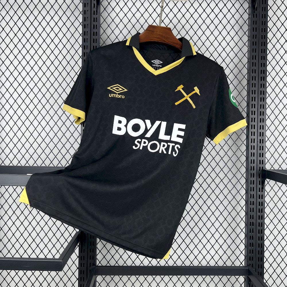 Maillot West Ham United 2025/26 Extérieur – vue de face