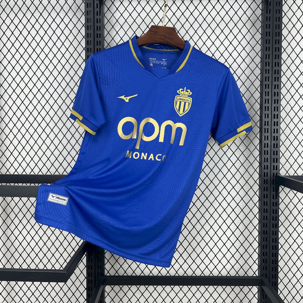 Maillot AS Monaco 2025/26 Extérieur – vue de face