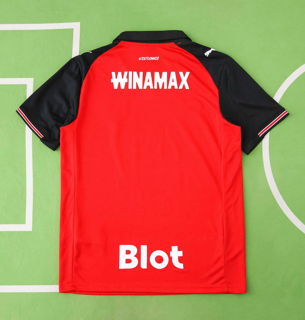 Maillot Rennes 2025/26 Domicile – vue de face