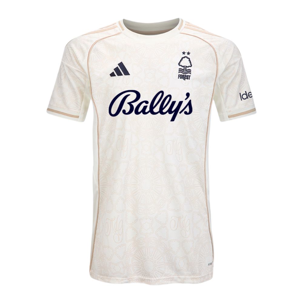 Maillot Nottingham Forest 2025/26 Extérieur – vue de face
