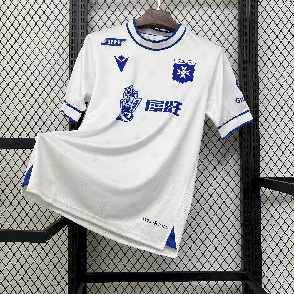 Maillot Auxerre 2025/26 Domicile – vue de face