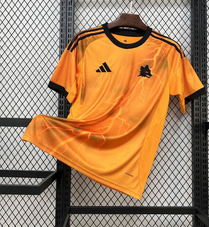 Maillot AS Roma 2025/26 Extérieur – vue de face