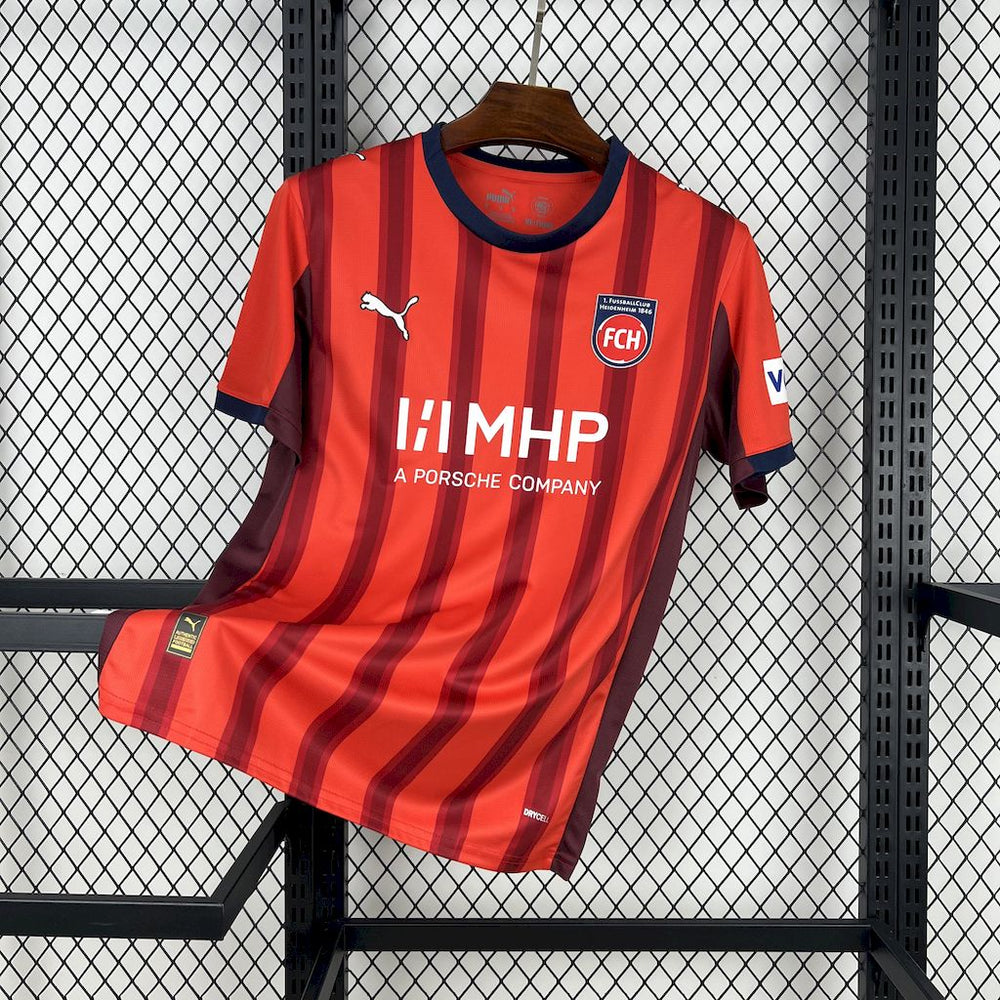 Maillot Heidenheim 2025/26 Domicile – vue de face