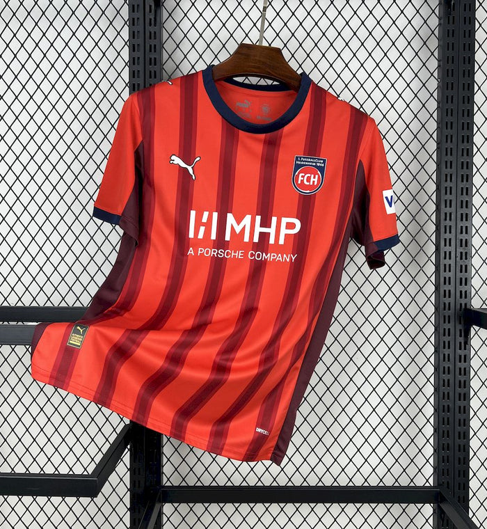 Maillot Heidenheim 2025/26 Domicile – vue de face