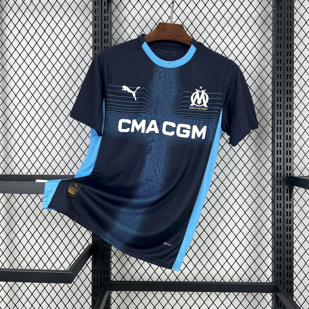 Maillot Olympique de Marseille 2025/26 Extérieur – vue de face