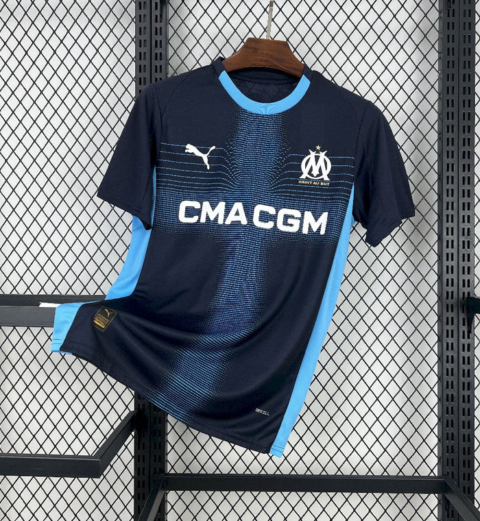Maillot Olympique de Marseille 2025/26 Extérieur – vue de face