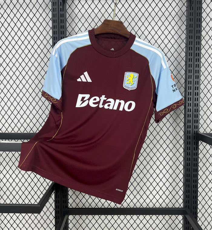 Maillot Aston Villa 2025/26 Domicile – vue de face