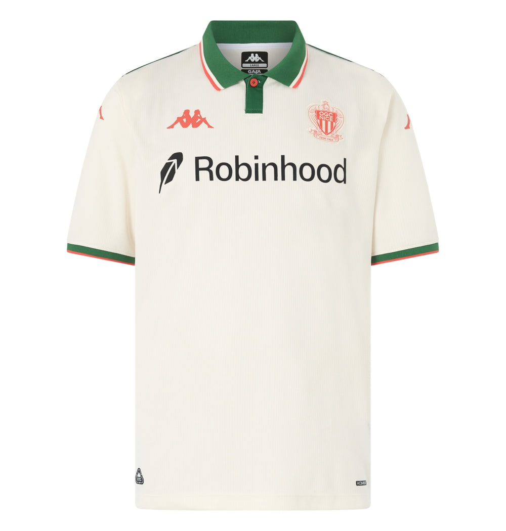 Maillot Nice 2025/26 Extérieur – vue de face