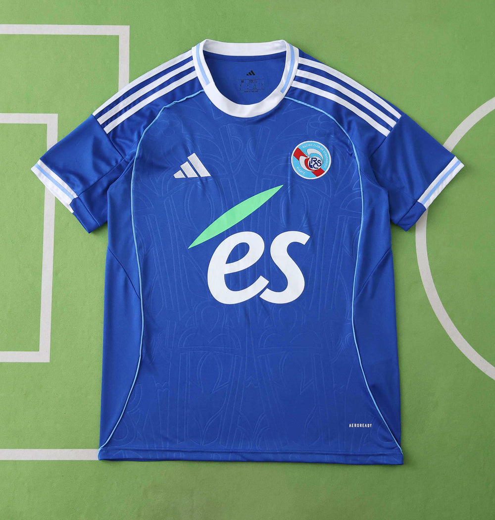 Maillot Strasbourg 2025/26 Domicile – vue de face