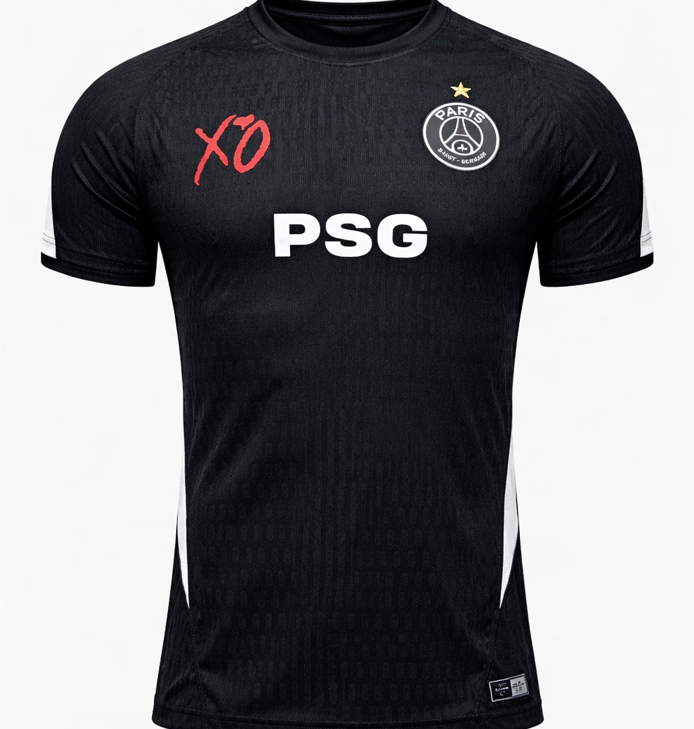 Paris Saint-Germain — Maillot × The Weeknd 2026 – vue de face