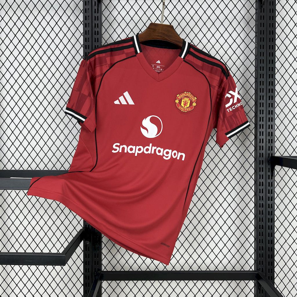 Maillot Manchester United 2025/26 Domicile – vue de face