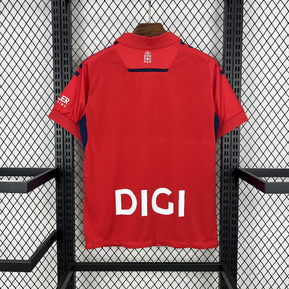 Maillot Osasuna 2025/26 Domicile – vue de face