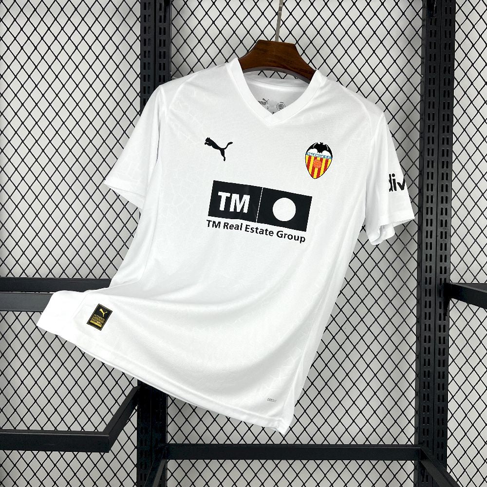 Maillot Valencia 2025/26 Domicile – vue de face