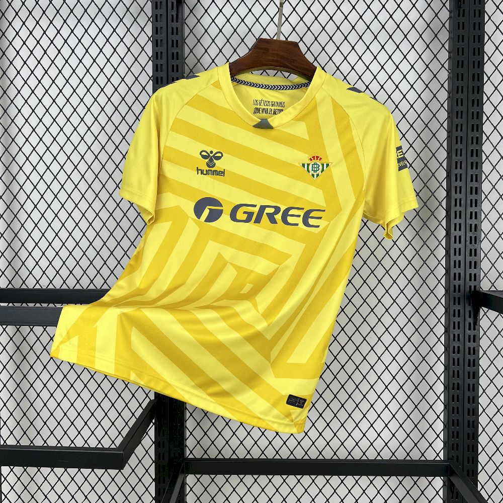 Real Betis — Maillot Gardien 2025/26 – vue de face