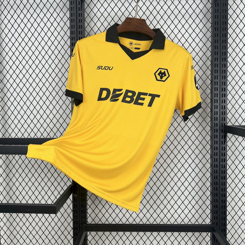 Maillot Wolverhampton 2025/26 Domicile – vue de face